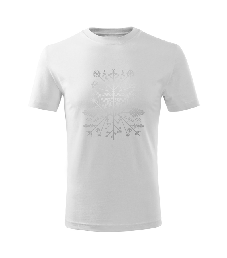 Children's t-shirt Solstice pattern / reflective print