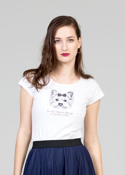 Women's t-shirt Yorkshire Terrier