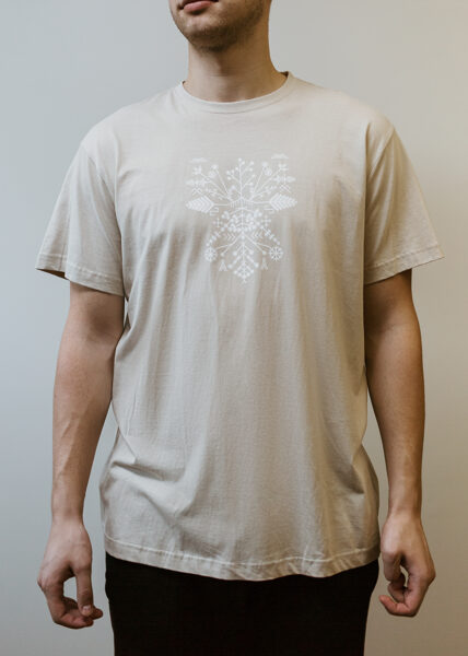 Men's Solstice t-shirt, beige