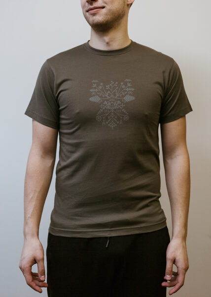 Men's Solstice t-shirt, khaki