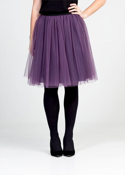 Tulle skirt - purple