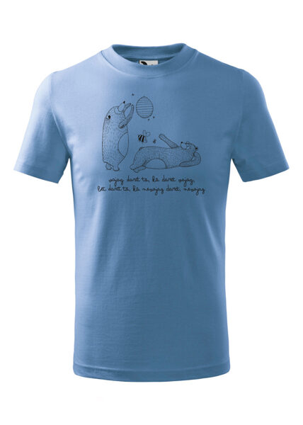 Children's T-shirt/bears/blue